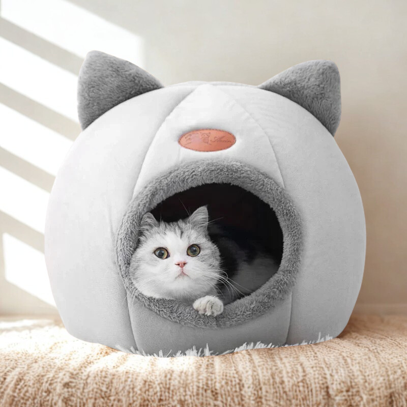 Ciepły Domek 3w1 dla Kota i Małego Psa